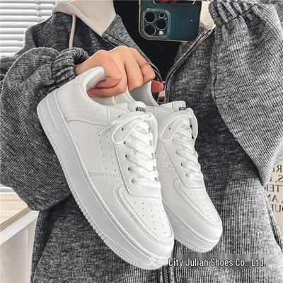Baskets Blanches Respirantes Décontractées d'Été pour Homme 2024 - Tendance, Polyvalentes, Chaussures de Sport pour Étudiants