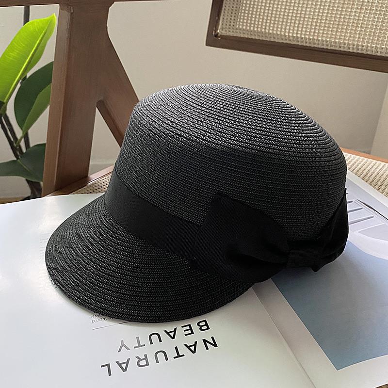 Grass Hat Women Summer Sunshade Wide Brim Breathable Straw Cap Fashion Casual