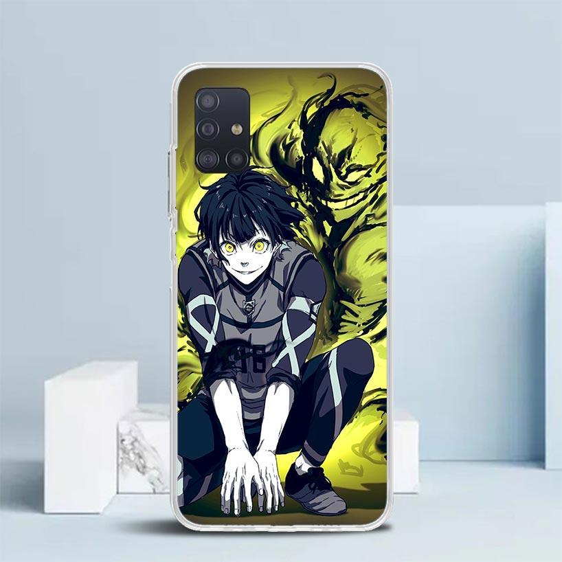 Blue Lock Bachira Meguru Phone Case For Samsung Galaxy A52 A32 A22 A12 A51 A50S A30S A10S Note 20 Ultra 10 S10 Plus A31 A20 A71