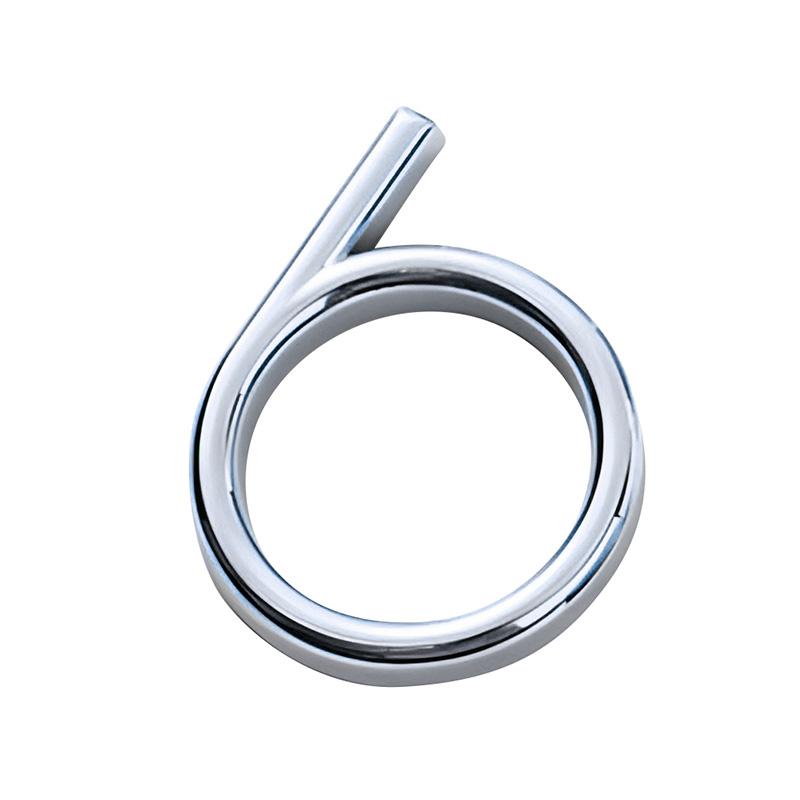 1PC 3D House Number Door Number Plate Door Plate ABS Resin Sticker Address Sign Home Decor