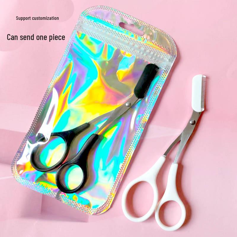 

In-Stock Eyebrow Scissors and Comb Set for Beginners