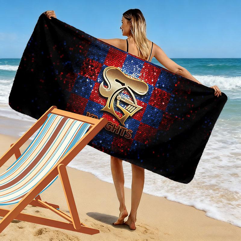 Newcastle United Druck Strandtuch, Großes Weiches Schnelltrocknendes Handtuch für Strand Camping Schwimmen