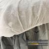 Disposable Dustproof Beauty Salon Bed Cover with Hole - Elastic Fitted Non-Woven Fabric Sheet for Massage Bed