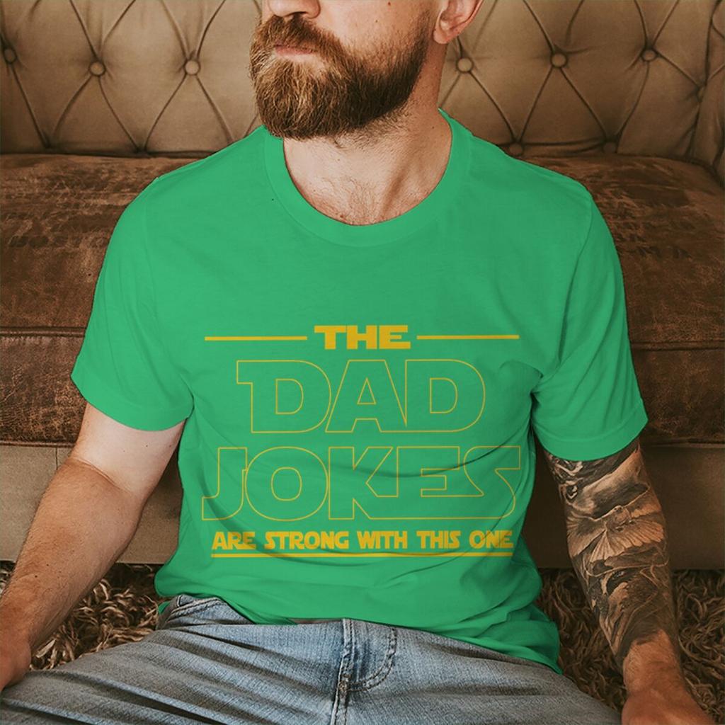 Retro Comfort The Dad Jokes Tshirt Fathers Day Shirt Funny Daddy Tees Papa Birthday Gift Cool Dad Crewneck Unisex Tshirts