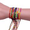 Women Girls Jewelry Gift DIY Hand-Making Cotton Rope Bracelets Random Color