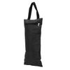 Yoga Sandbag 3 Colors Zippered Design Oxford Cloth Material Rollable Foldable Weighted Fitness Bag for TrainingBlack 41.5x18 Cm