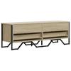Vidaxl Szafka Pod Tv, Dąb Sonoma, 122X34X41 Cm Materiał Drewnopochodny