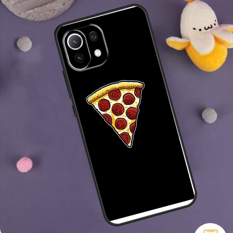 Pizza Food Bacon Cheese Case For Xiaomi 15 14 13 Ultra 13T 14T 15T 17 Pro Max POCO X3 X5 X6 X7 F5 F6 F7 F8 Pro Cover