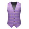 Men's Slim Fit Three-Piece Suit for Business or Wedding