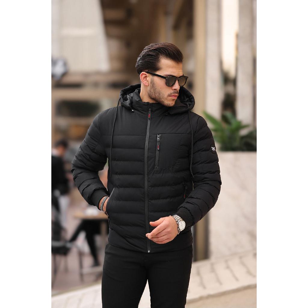 New Season Water And Windproof Removable Hooded Winter Puffer Coat