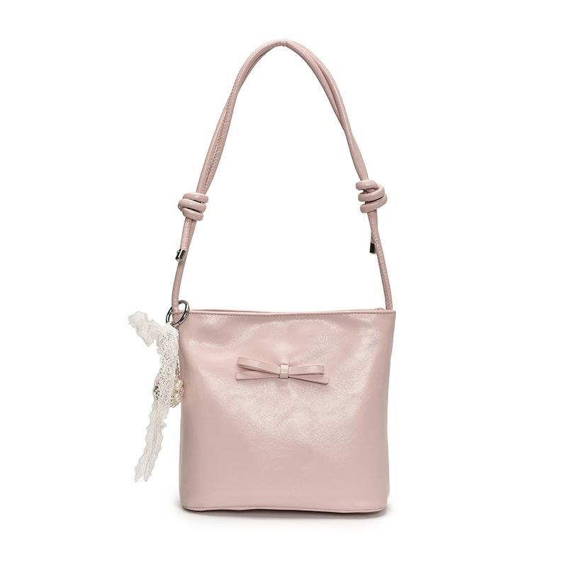 Fashion Bow Handbag Women's New Versatile Shoulder Underarm Bag