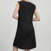 Women's Fashion Casual Color Round Neck Sleeveless Short Dress