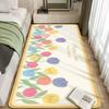 Cute Ins Style Bedside Rug for Bedroom, Sofa Carpet, Anti-slip and Warmth-Friendly Home Decoration