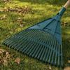 High Hardness Grass Rake Plastic Garden Rake Compost Mixing Leaf Rake  Lawn Cleaning
