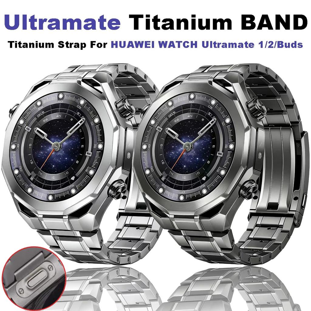 22MM Titanium Strap for Huawei Watch 6 46mm 5 4 Pro Ultimate 1/2 Quick Release Band for Huawei Watch GT2 GT3 GT4 GT5 GT6 Pro 46mm Metal Bracelet
