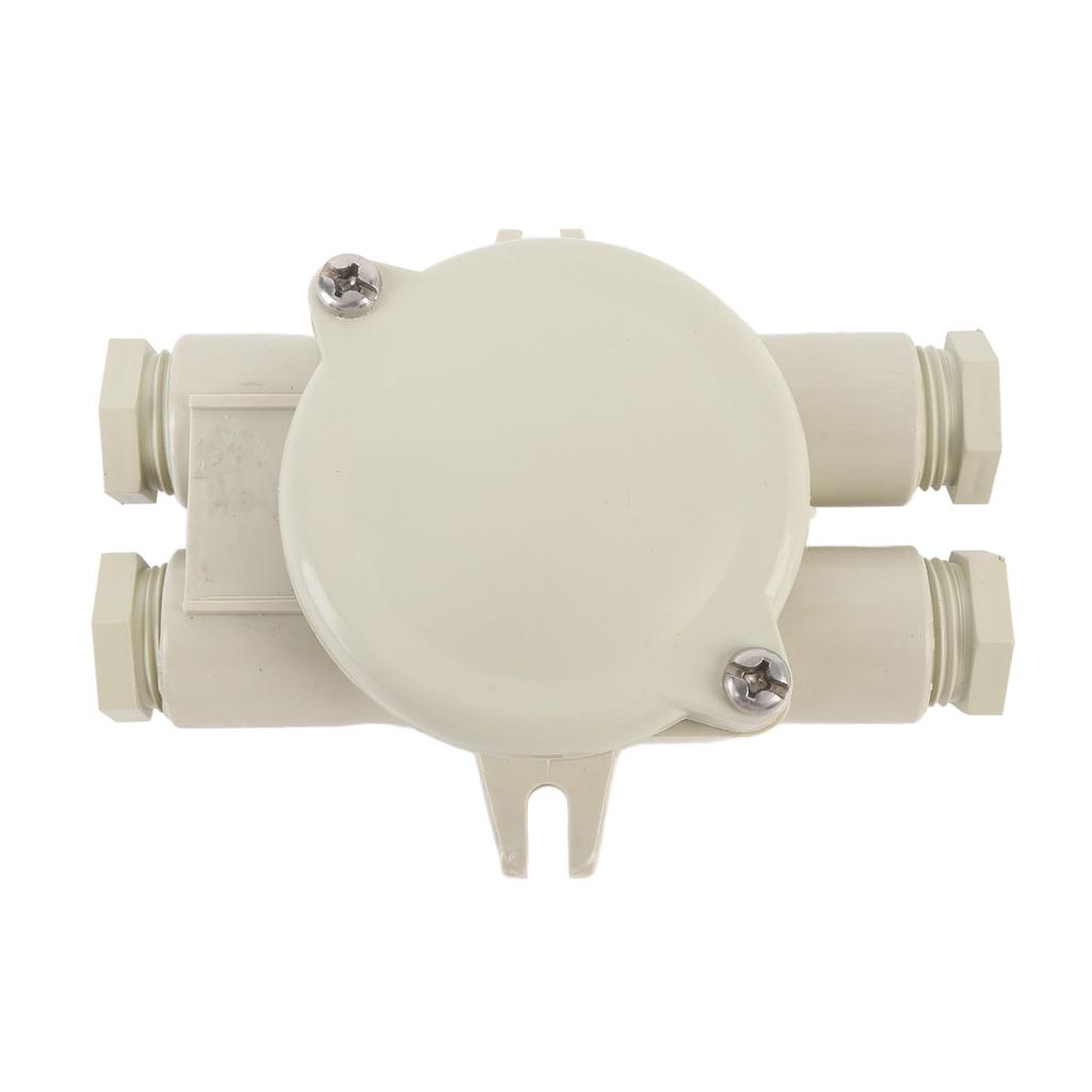 Marine Nylon Junction Box Copper 10A IP56 Protection Impact Proof Watertight Wiring Junction Box for Outdoor