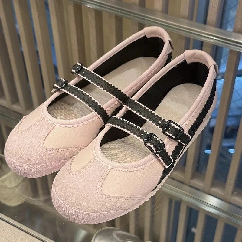 Fashion Women Flats Bow Ballet Dance Mary Jane Shoes Summer Autumn Girls Sandals Fashion New Dress Designer Casual Shallow Footwear