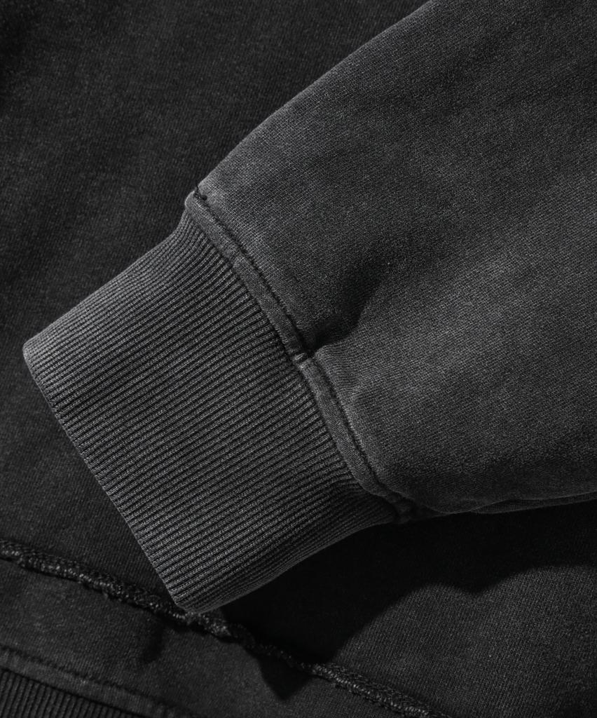 [Crop Selection] Asi Four Seasons Essential Sweat Hoodie_Pigment Charcoal