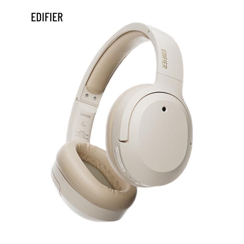 Edifier W820NB Dual Gold Hi-Res Over-Ear ANC Bluetooth Headphones