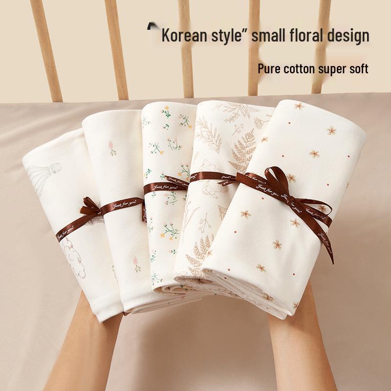 Baby Bath Towel: Pure Cotton Absorbent Gauze Swaddle, Summer Blanket, Infant Wrap