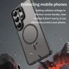 Applicable to Samsung S26 Ultra Fandun Magnetic Mobile Phone Case S26 Lens Fine Hole Airbag Anti-drop Protective Cover