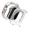 Transparent Modification Kit For Apple Watch 11/10 46mm 42mm/Ultra 2 3 49mm Series 9 8 7 6 5 SE 45mm 44mm 40 41mm Refit Mod Case