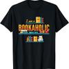 Eu Sou um Viciado em Livros Camiseta Engraçada de Leitura de Livros
