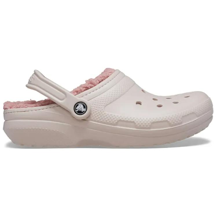 Crocs Warm Lightweight Comfortable Clogs Women Footwear Quartz-Pink 203591-6UR