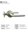 American-Style Stainless Steel Keyless Bathroom Lever Lock with Brake