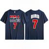 Us Mens Basketball Team Training Tshirt Top Retro Sporty Casual Shortsleeved Breathable Quickdrying Highquality Sportswear