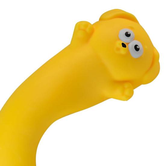 Xiaobudian Giant Bouncy Dog Squeeze Toy, Stretches Long 14 Inch Stress Reliever for Kids Adults, Fun Sensory Fidget Toy Anxiety Relief