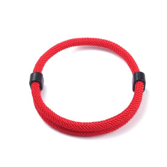 Herren Seilarmband Verstellbares Geflochtenes Seilarmband Lässiges Einfarbiges Schnurarmband Freundschaftsarmband Geschenk für Freund Bruder