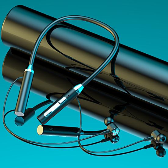 Kabelloser Kopfhörer High Fidelity Intelligente Geräuschunterdrückung IPX5 Wasserdicht Bluetooth-kompatibel 5.2 Nackenbügel Stereo Sport-Ohrhörer zum Sporttreiben