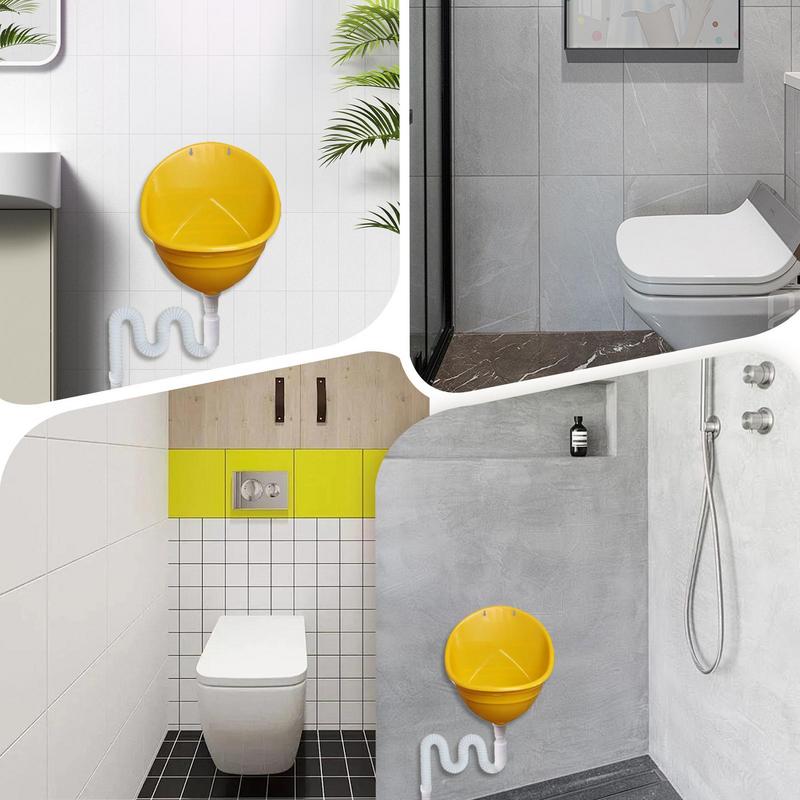 Desviador de Urina Vaso Sanitário Urinol Portátil para Homens Urinol Conveniente Sem Água Suporte de Parede Desviador de Urina Urinóis Portáteis para Acampamento ao Ar Livre