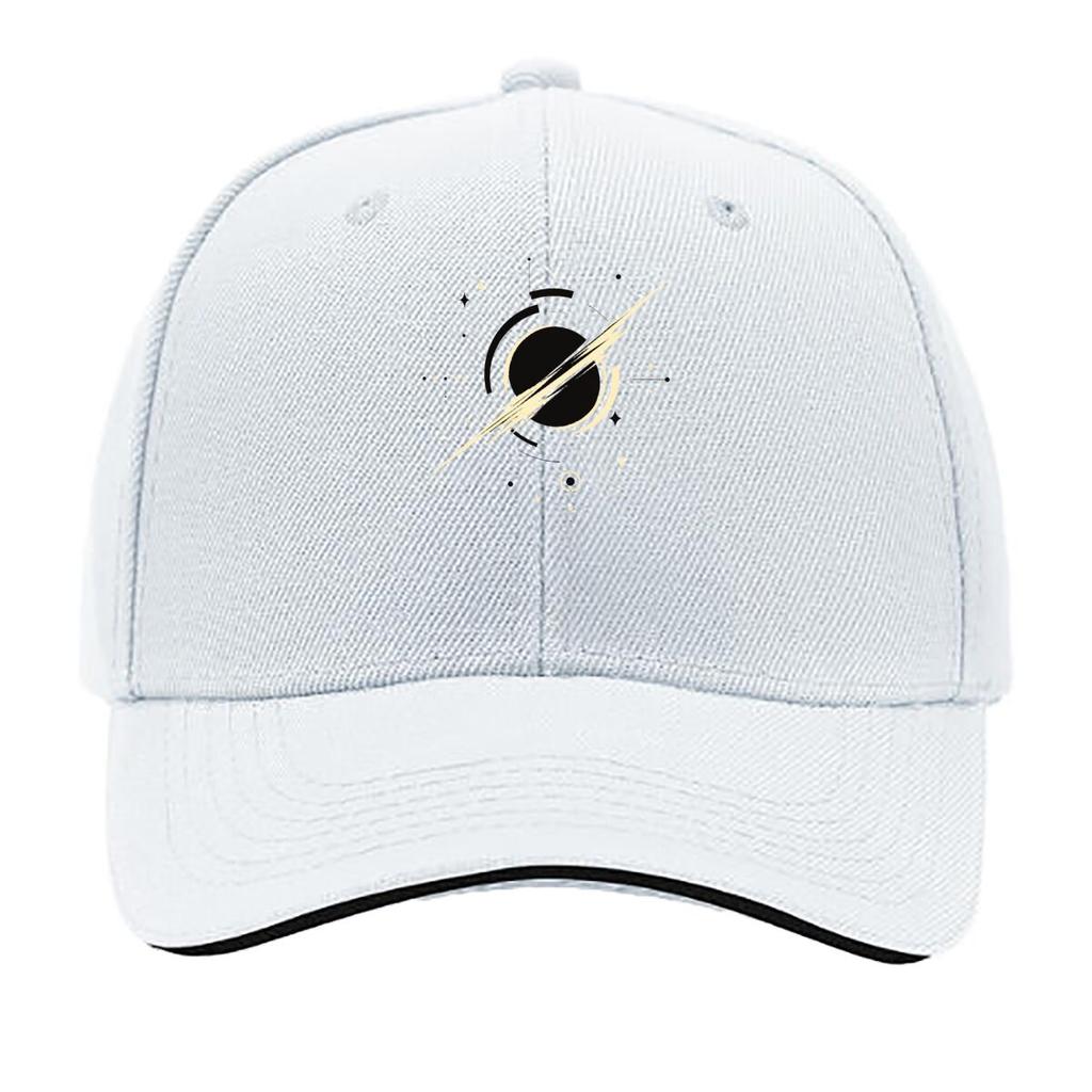 Cosmic Eclipse Ring Minimal Vector Sandwich Baseball Cap Sun Cap Outdoor Workouts Hat