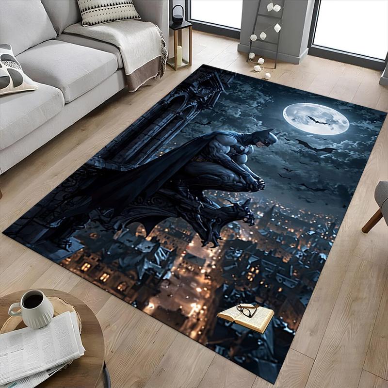 1pc Batman Night Carpet, for Home & Office Decor, Desk Chair Carpet, Festive GiftL1413