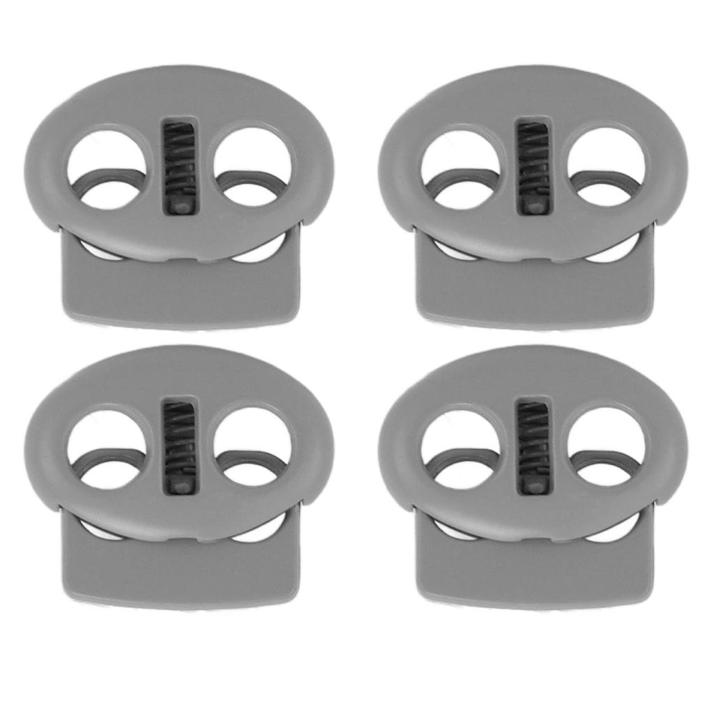 30Pcs Spring Cord Lock Zinc Alloy Durable Multipurpose Spring Toggle Stopper Fastener for Drawstrings Bag Replacement