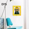 Handy Candy Frame Candy Dispenser Picture Frame Bright Color Simple Installation Hanging Candy Frame Wall Decor