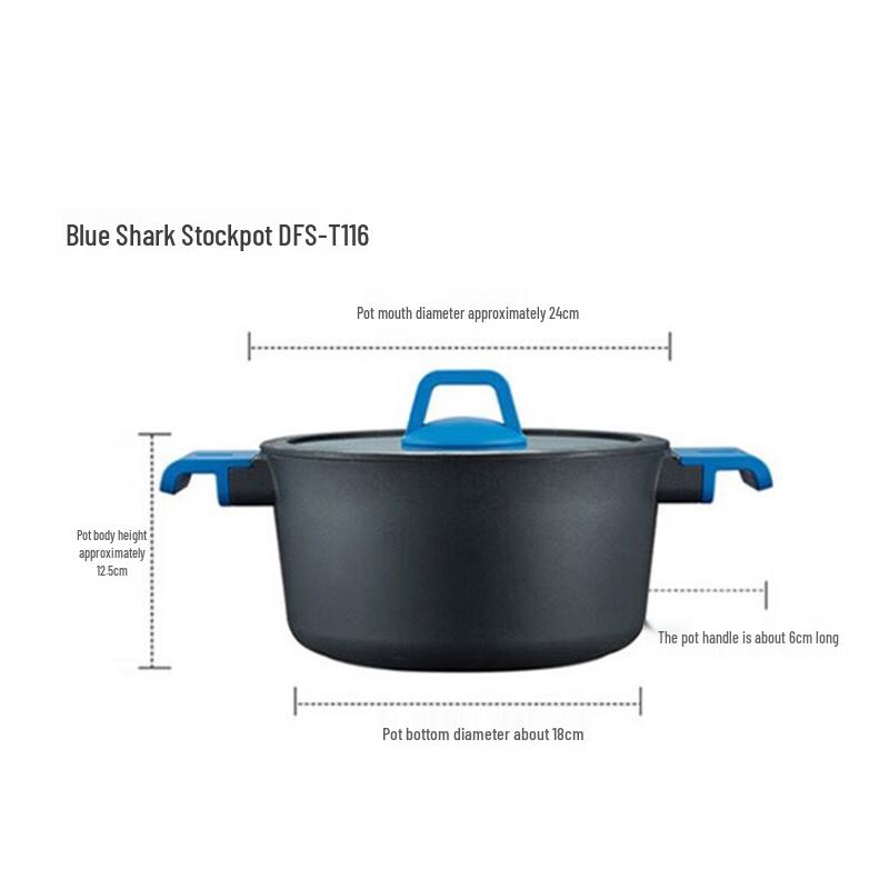 Desilang Blue Shark Pro Non-stick Frying Pan