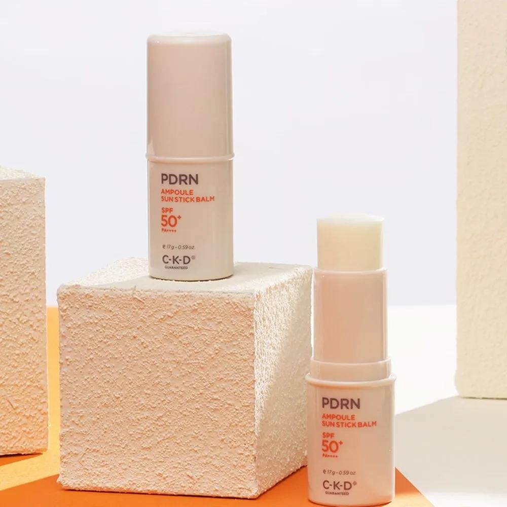 

Chong Kun Dang PDRN Ampoule Sun Stick Balm 3+1: Dark Spot, Wrinkle, Moisturizing, Lifting, UV Protection, Multi-stick Balm, All-in-One Care