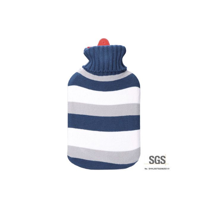 Värmeflaska EDM - 2L - Blå Ränder - 76772