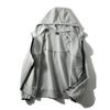 Leisure Hood Sports Zip-up Cardigan Outerwear Men's Spring and Autumn Air Cotton Hoodie Foreign Trade Men's Fitness Running Jacket