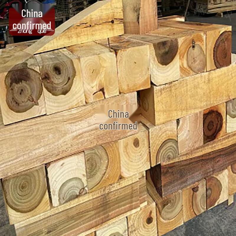 Hardwood Triangular Crane Outrigger Support Block