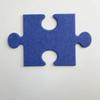 1PC Felt Bulletin Board Tiles DIY Jigsaw Wall Panels Creative Wall Decor for Playroom Bedroom Photo Background Display