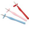Pack Of 4 Punching Needle Embroidery Pen 2.5/3/3.5/5.0mm Needle Head for Beginner Hobbyists Embroidery Stitching Craft