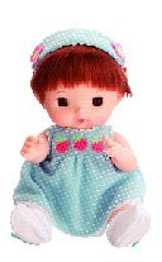 light blue dress Shi-chan