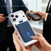 For  Magnetic Wallet Stand, Tech Woven Magnetic Card Holder Wallet for For Iphone17 16 1 14 13 Series with Adjustable Holder