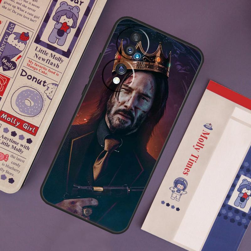 John Wick Case For Honor 200 50 70 90 Lite X9b X9a X8b X8a X8 X9 X9c Honor Magic 7 Lite 6 5 Pro Cover