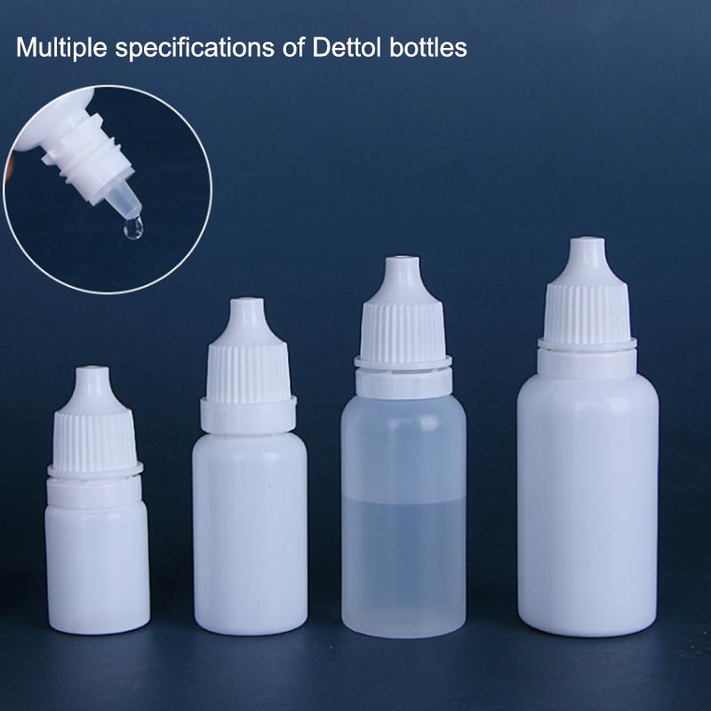 Hot 10Pcs Empty Eyedrop Bottle Squeezable Eye Drop Bottle 5/10/15/20/30ml Eye Liquid Dropper Bottles Container Refillable Bottle