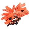 10 Pcs Orange Emergency Whistle ABS Emergency Safety Whistle Durable Safety Whistle Hiking
